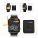 Ceas Smartwatch Telefon iUni GT88, BT, Camera 2 MP, 1.54 Inch, Gold + Card MicroSD 4GB Cadou